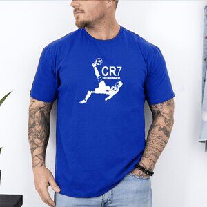 Cristiano Ronaldo Heat Pressed Graphic Tee | Men’s Soccer Shirt S-2XL